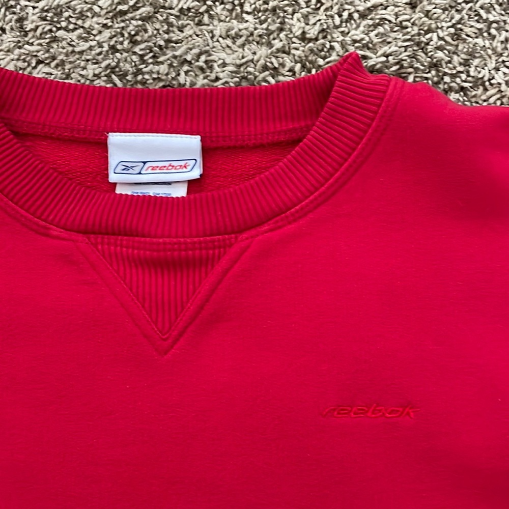 Reebok Vintage Red Crewneck